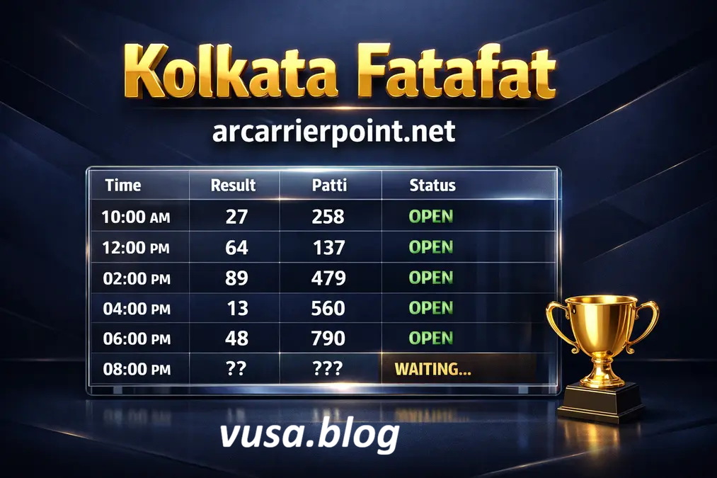 Kolkata Fatafat Arcarrierpoint.net