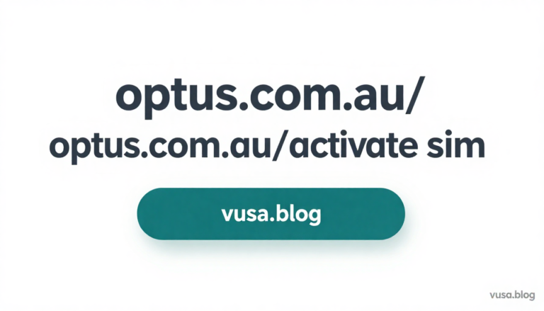 optus.com.au/activate sim​