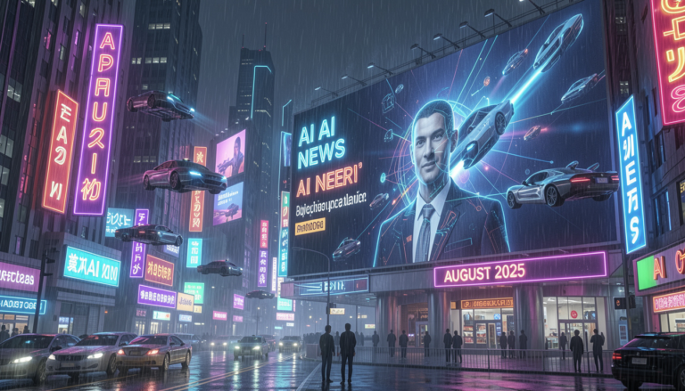 ai news august 2025