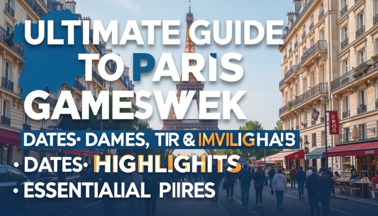 paris games week